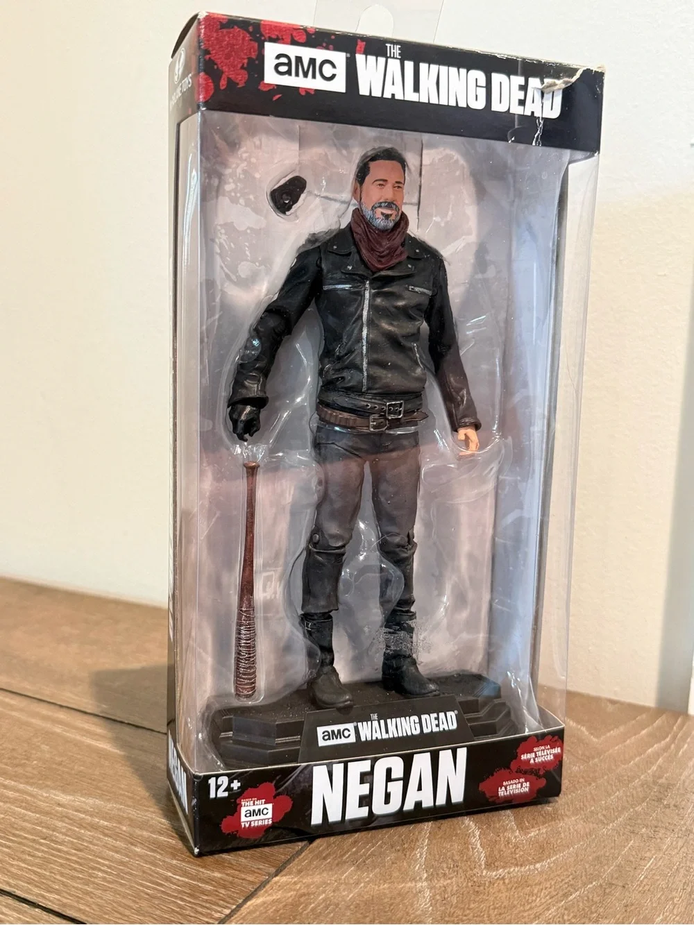 McFarlane Toys The Walking Dead Negan Action Figure w/ Bat Stand Age 12+ AMC